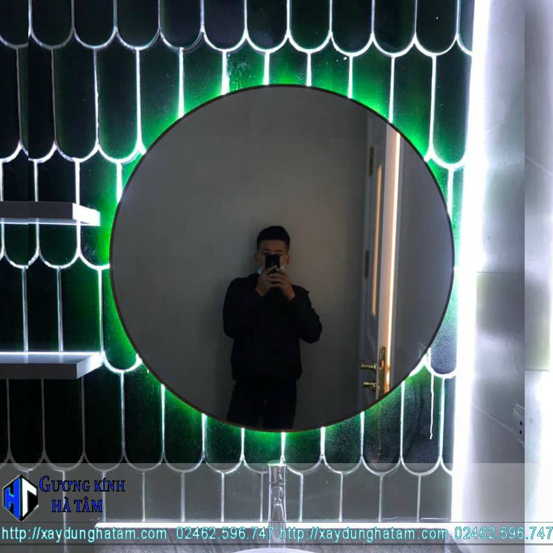 Lắp gương nhà tắm khu vực Bắc Ninh